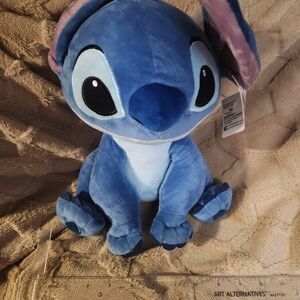 Disney Blue & Pink Stitch Plush - Soft Cuddly Character Toy